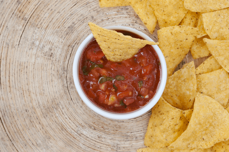 Strawberry Pineapple Cheese Salsa with Chips (Seasonal.png